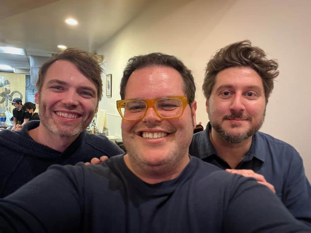 Terry Matalasのインスタグラム：「Arguing the Prime Directive with @joshgad & @stealthgabel. Absolute gentlemen.」