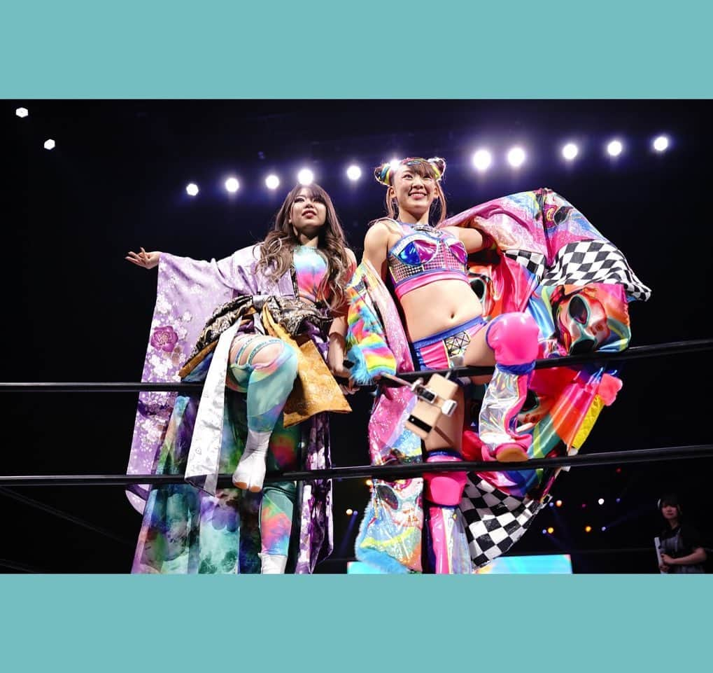 フワちゃんさんのインスタグラム写真 - (フワちゃんInstagram)「4・23 横浜アリーナ  愛がいっぱい！プロレス、大好き！ プロレスもあたしのこと大好きでいて！  I love prowrestling! Prowrestling loves me too!」4月26日 14時24分 - fuwa876