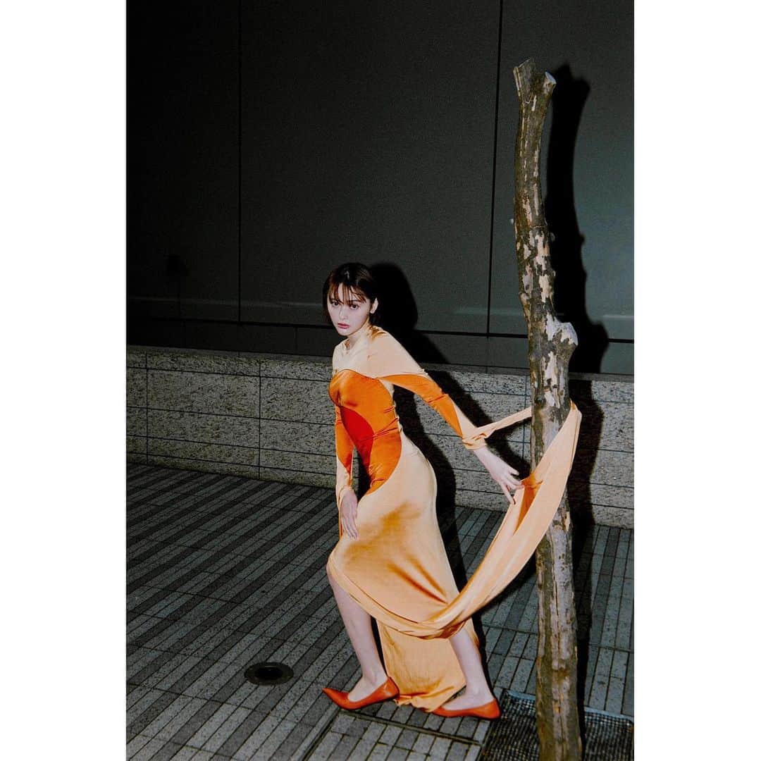 玉城ティナのインスタグラム：「@madamefigarojapon にて @marni ストーリー  @shun_komiyama  @yuji_yasumoto  @yuko_aika」