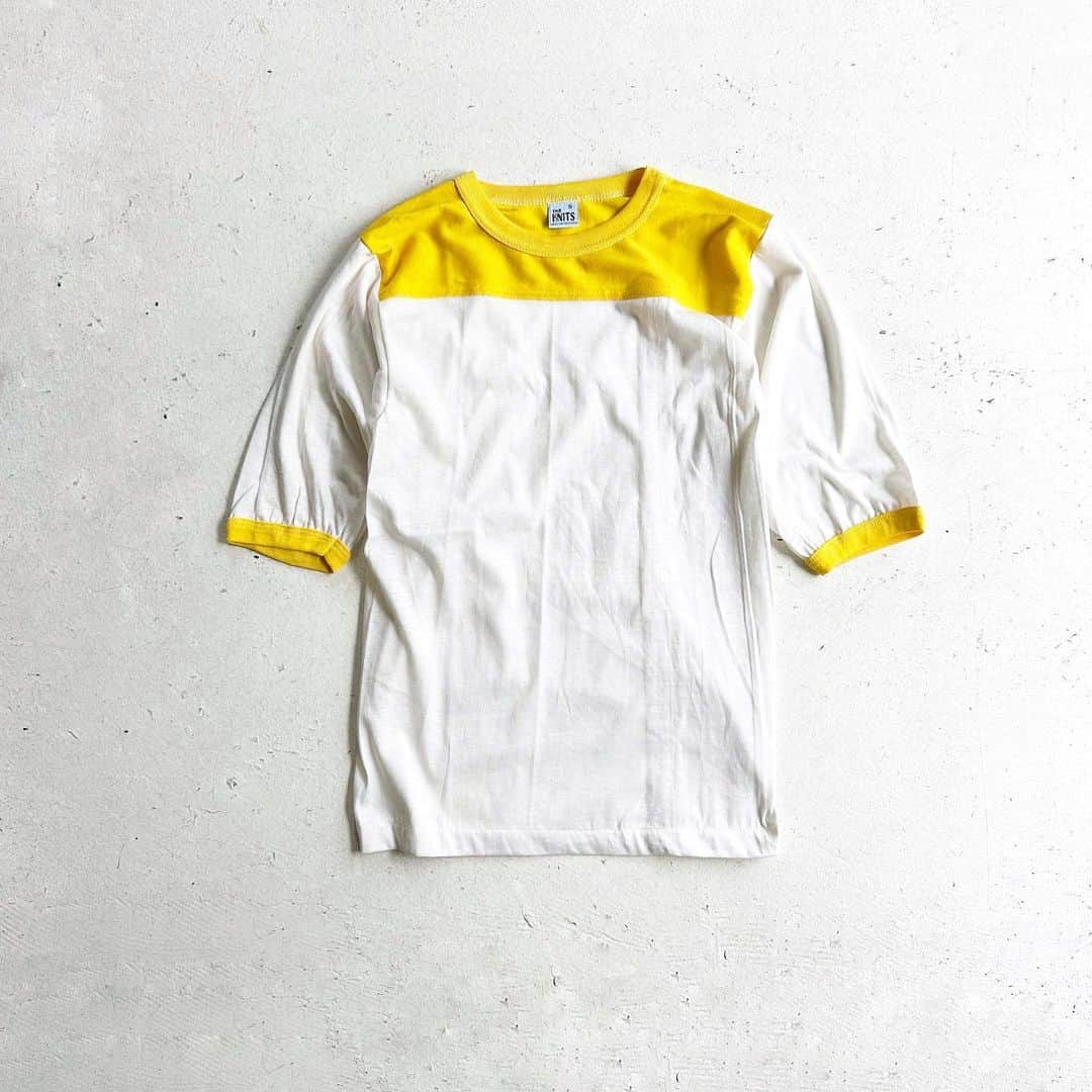 DROP...vintage select shopさんのインスタグラム写真 - (DROP...vintage select shopInstagram)「Deadstock 1980s MADE IN USA football tee yellow 【S】」4月26日 14時34分 - tokyo_drop