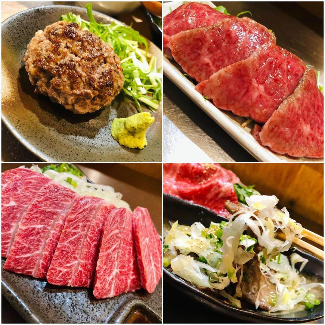 紺野ミクさんのインスタグラム写真 - (紺野ミクInstagram)「新鮮で美味しいお肉食べにいこ🥰？  Let's go eat delicious meat together?🥰💕 . . 桜木町駅から5分✨数多くの飲食店が並ぶ野毛小路の奥にあるお店【ロクデナシ酒場】さんにお邪魔しました～☺️💕  店内はロクデナシ酒場の名の通り？エッチなポスターだらけです❣️wwあたしにぴったり！と思ったけど載せれないのでモザイクを🤣  お腹ペコペコの中今回いただいたのはこちら🥳  親父のポテサラ 山形の出汁やっこ きゅうりの梅肉和え  和牛100%ハンバーグ ネギ塩まみれ牛タン 和牛頬肉刺し 霜降りザブトン 北海道産A5和牛肩ロース炙り刺し 〆のカレーまで食べたw etc...  お肉がイチオシのお店ですが、ポテサラに始まりどれも本当に美味しかった😭 鮮度抜群なお肉を使った料理はどれもとろけるほど柔らかくて幸せすぎたし、ずっと食べていたかった🤤🍖  特にハンバーグと、卵をつけて食べるすき焼き風のA5和牛肩ロースは行ったら絶対食べてほしー😍❤️ほんっっとうにトロける！飲み込みたくない🥹w  目の前の鉄板で焼いてくれるのでテンションもあがるし、店員さんが皆とっても楽しく気さくなのて話も大盛り上がり✨ 気づいたらビール・レモンサワー・赤兎馬 に加え顔くらいあるメガハイボールを3杯飲んでいた🤣  あまりの食べっぷりと飲みっぷりに苦笑いされていたかもしれないww でもそれくらい美味しくて楽しいお店でした❤️❤️  夕方から満席になるほど大人気のお店なので、楽しくワイワイ飲みながら美味しいお肉を食べたい方は絶対行って～🥰  私もまたぜひ行かせていただきまーす🍻☺️ . . . PR @rokudenashisakaba #ロクデナシ酒場 #桜木町グルメ #桜木町ディナー #桜木町居酒屋 #桜木町飲み放題 #野毛はしご酒 #日ノ出町 #肉料理 #野毛 #野毛飲み  #野毛グルメ #セクシー女優  #三上悠亜  #紗倉まな  #明日花キララ  #グラビア #モデル  #model #sexy #instagood #japanesegirl  #asiangirls  #followme」4月26日 15時11分 - konnomiku