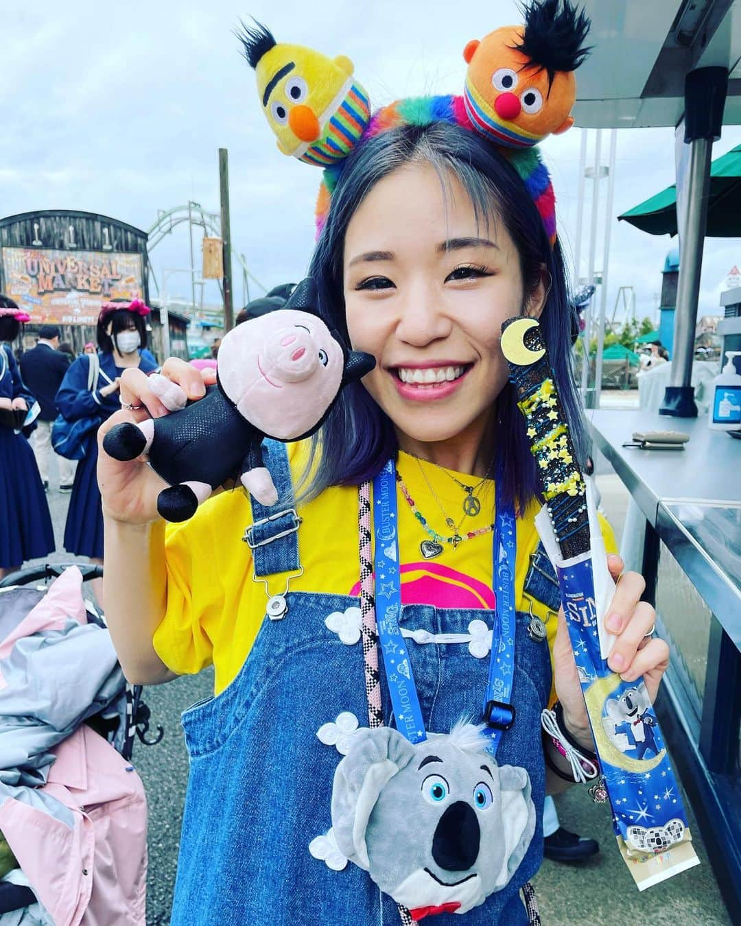 あやぺたのインスタグラム：「推し活  #sing #推しはash #娘はロジータ #usj #最高裁判所」