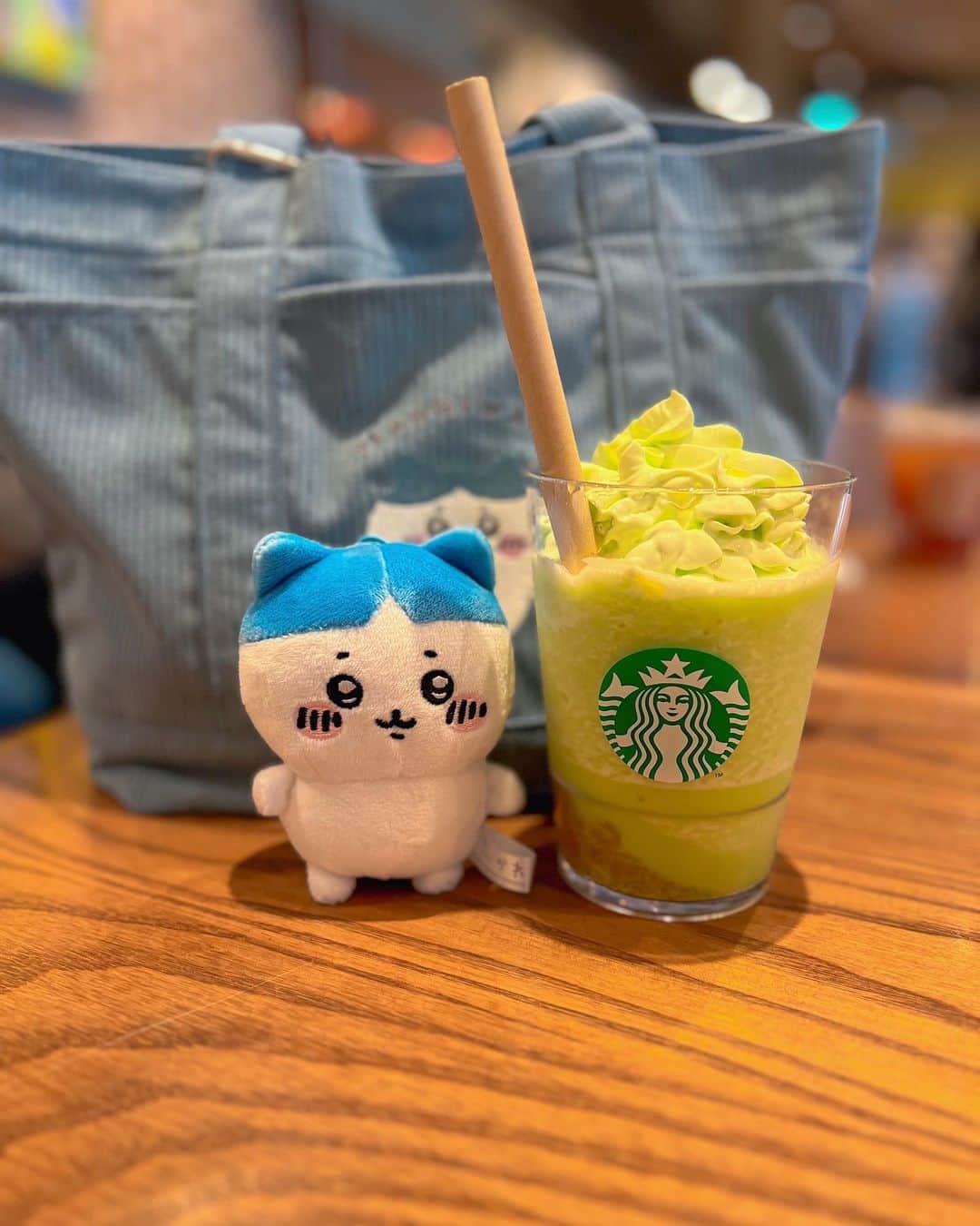 倉田雅世のインスタグラム：「お疲れ様でした。 今日会えたみなさんはそれぞれサイコーでした✨ 面白かった！ #パツワレちゃん  #メロンオブメロンフラペチーノ」