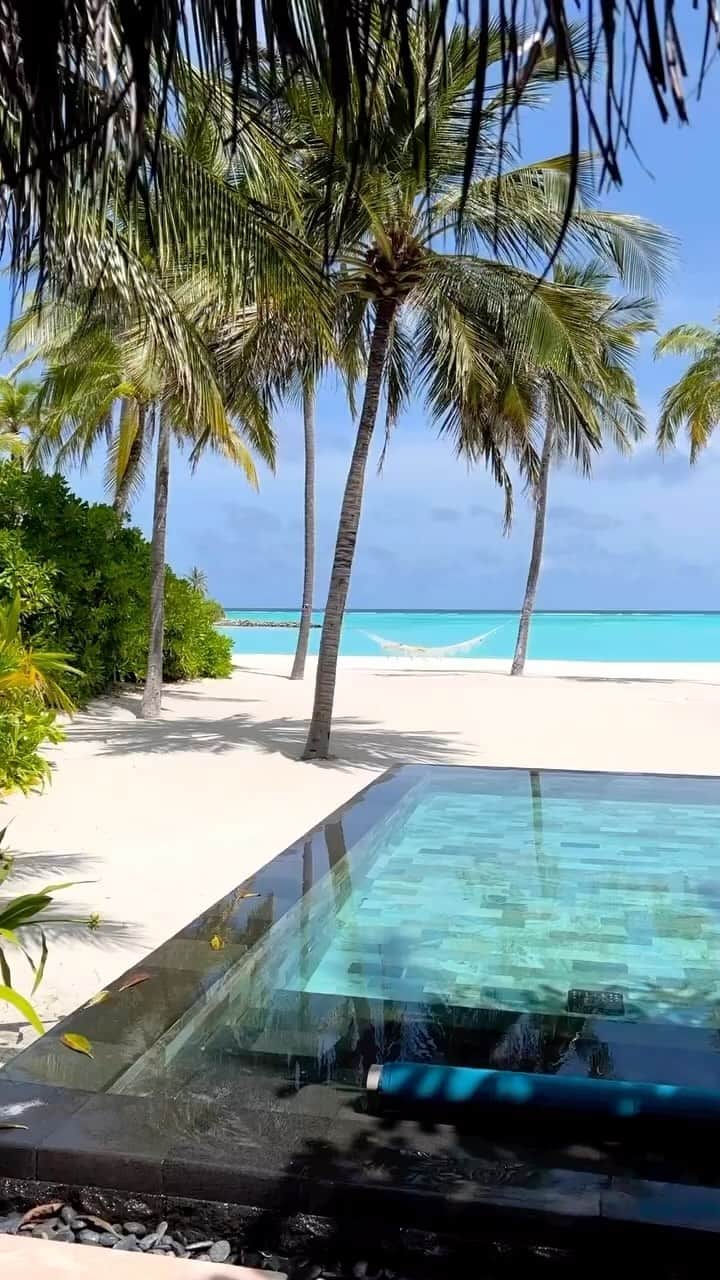 のインスタグラム：「Luxurious beach front villas at One&Only Maldives - Book your Maldives vacation with us @nichegetaways   📧 hello@nichegetaways.com 📞 +960 760 5656 (WhatsApp/Viber) 🌐 www.nichegetaways.com  🎥 @annakravets_1」