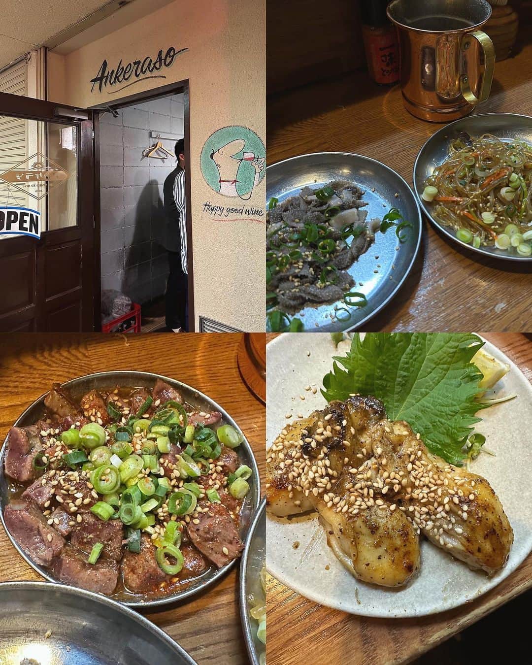 石田一帆さんのインスタグラム写真 - (石田一帆Instagram)「. 大阪グルメ&美術館記録🖍  おいしいごはんをたくさん食べすぎて 久しぶりにコラージュしちゃった🧏 (これでもおさめきれてない&撮り忘れもある  3枚目/ #串焼きホルモン金ちゃん @kinchan0701  ぜーーーんぶが全部おいしかったのだけど 特にオススメがチャプチェとトロタクキンパ、 刺し系全部← 白センマイも最高でした🍻 串焼きも、スープも、、あーー絞れない😮‍💨笑  4枚目/ #トラットリアデジナーレ @trattria_desinare  気に入りすぎると連日行くタイプ🍝笑 パスタでこんなに感動的においしいと思うこと あまりなかったのでびっくりしました。 そして、サラダがサラダセット界でno.1✨ ドレッシングも売ってほしいなぁ。 浅利、チーズ、ホタルイカどれも当たり🫶 季節によって変わるみたいだし、他も制覇したいし 大阪きたら必ずまた行きたい🤍  5枚目/ #マルキュー食堂  @maru9shokudo  来年だかに地元に戻られる関係で閉めてしまう みたいで、、いいときにこれました🍻 ダシサワーをずっと追い足ししてくのが最高で 口内鰹節&梅干したっぷりで好みでした🤤 ハラペーニョのチーズかけ家でもやるリスト✍️  6枚目/ #アンケラソ 細長いカウンターにずらーっと人が…！ 少しだけ待ちましたがすぐに入れました☺︎ (待ち時間、外で飲んでられるのポイント高め) ホルモン系の立ち飲み屋さんでラフに入れて ナチュールも豊富に揃ってておいしい🍷  7枚目/ ETC.. #ばんざい亭 のたまごサンドがものすっごく おいしかった。。 こんなところにあるの？って場所にあって 知る人ぞ知る、名店だと思います🥺🥪  そして大阪ラストは #ウメキ で締め🍸 大阪っぽいダンディーなおじさまが30年程 やられてるバーで居心地よくて楽しい時間でした！  全部大阪通のお友だち(先輩)に連れてって もらったので全部大当たり🤤✌️感謝感謝。。  連日、意外と←二日酔いもなかったので 行きたかった美術館×2もいけて大満足です！ (特にピカソの展示めっちゃよかった！) またすぐ行きたい大〜阪〜！  大阪でも声かけてくださったフォロワーさん ありがとうございました🤍  #ik_travel#ik_osaka#osakagourmet#osaka#大阪グルメ#大阪立ち呑み#立ち飲み#佐伯祐三自画像としての風景#佐伯祐三#ピカソとその時代ベルリン国立ベルクグリューン美術館展」4月26日 17時35分 - ishidakazuho