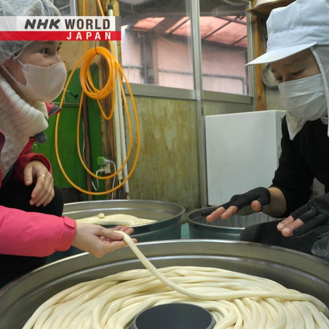 NHK「WORLD-JAPAN」さんのインスタグラム写真 - (NHK「WORLD-JAPAN」Instagram)「Do you know what these are?💭 Traditional Japanese somen noodles hanging out to dry. To be labeled ‘somen’, the noodles must be less than 1.3 mm thick. The thinnest (kamisugi somen) are around 0.4mm with very few artisans having the skills to make them.🍜 Swipe for more.👆 . 👉 See the fascinating process of making thin and springy delicious somen noodles. Watch｜Trails to Oishii Tokyo: SOMEN｜Free On Demand｜NHK WORLD-JAPAN website.👀 . 👉Follow the link in our bio for more on the latest from Japan. . 👉If we’re on your Favorites list you won’t miss a post. . . #somen #素麺 #somennoodles #homare #odamaki #kamisugi #japanesenoodle #makingnoodles #noodleworship #japanesefood #japanesecuisine #noodles #japanesenoodles #nara #japan #nhkworldjapan」4月27日 6時00分 - nhkworldjapan