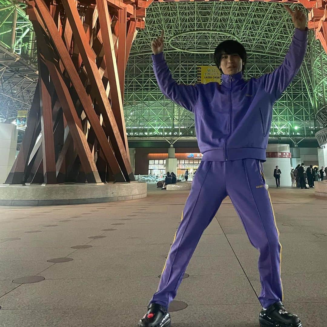 後藤聖那のインスタグラム：「人生2回目の金沢も素敵なスタッフさんに 囲まれて幸せな現場でした！ ⁡ 素敵な作品になったのでお楽しみに。」