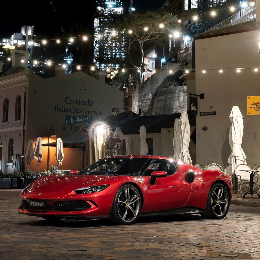 Ferrari APACのインスタグラム：「Join in the exhilarating journey and experience the evolution of fun with the #Ferrari296GTB.  📸 @ferrarisydneyofficial  #DefiningFunToDrive #Ferrari #FerrariAPAC #Sydney #Australia」