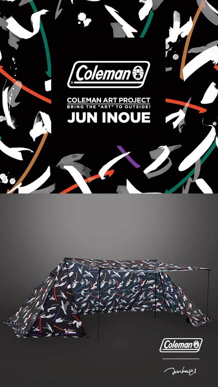 Coleman Japanのインスタグラム：「【NEW🌟 COLEMAN ART PROJECT】  “アートを外へ持ち出そう！” をコンセプトに、新たなコラボレーションプロジェクト『COLEMAN ART PROJECT』始動！  2023年のコラボアーティストは、国内外で活躍する現代アーティスト  JUN INOUE（ジュン イノウエ ）氏。個性ある彩りをプラスした、一味違うアウトドアをぜひご体感ください🎨  ▶︎COLEMAN ART PROJECT 特設サイト www.coleman.co.jp/special/artistcollaboration/  Artist：JUN INOUE（ジュン イノウエ） @juninoue.jp  発売日：7月7日（金）  ※4月27日より、コールマン昭島アウトドアヴィレッジ店 にて先行予約受付！  ・  #灯そうColeman #灯そうコールマン #灯そう #Coleman #コールマン #Camp #キャンプ #Outdoor #アウトドア #54QTスチールベルトクーラー #COLEMANARTPROJECT #juninoue #art」