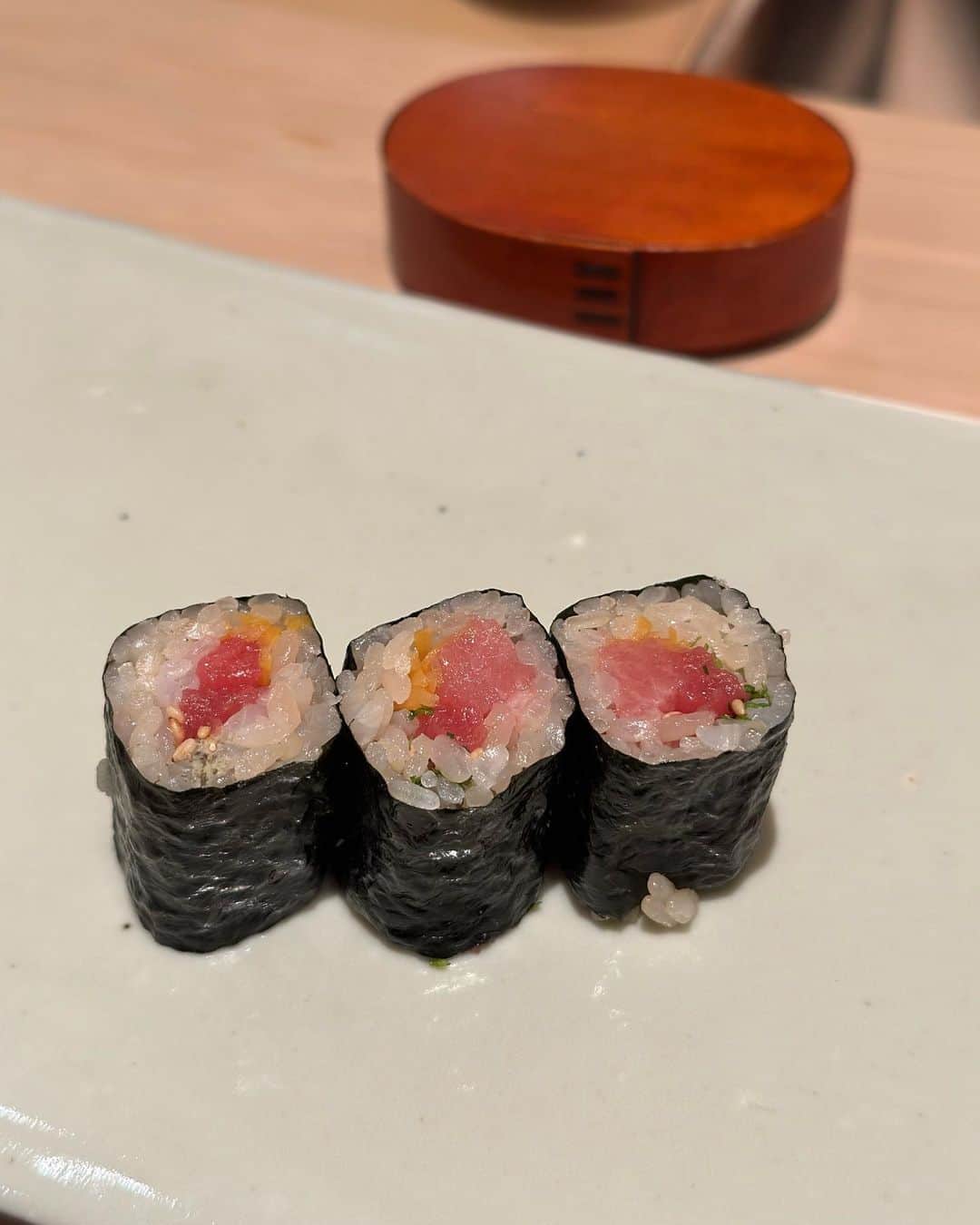 happyyopyさんのインスタグラム写真 - (happyyopyInstagram)「この前食べたお寿司🍣 めちゃくちゃ美味しかった🥹✨ 大将もおもしろくってさ 心も満たされた日🤰🏽❣️  #お寿司 #sushi #寿司 #寿司屋」4月26日 18時24分 - happyyopy