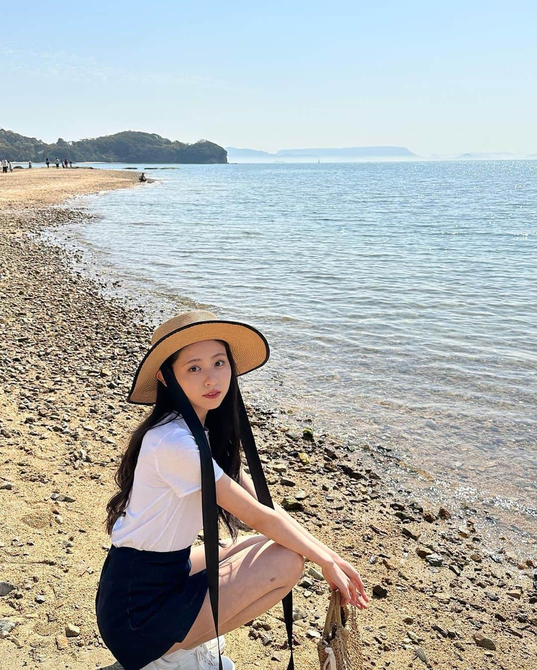 入江美沙希さんのインスタグラム写真 - (入江美沙希Instagram)「️👒♡  #小豆島#海#06#jk」4月26日 18時38分 - irie_misaki_official