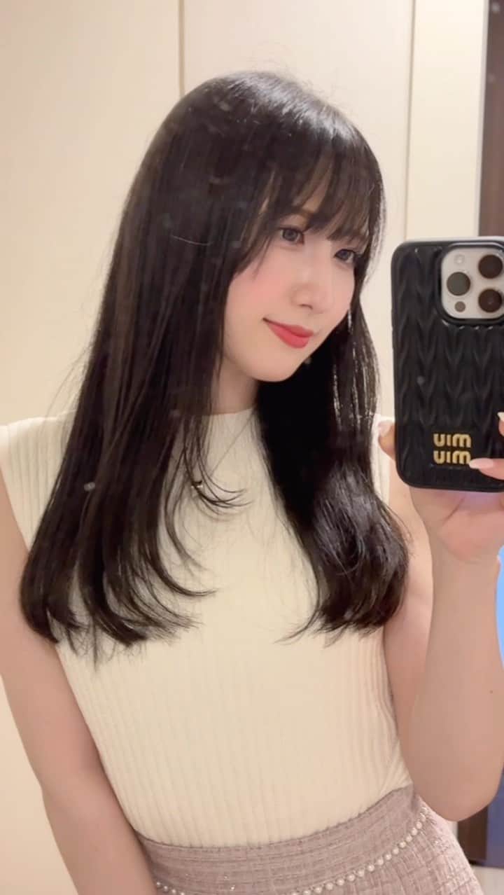 てーらのインスタグラム：「髪型 かえました」