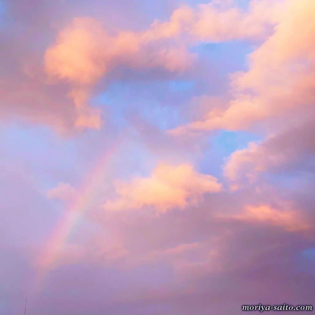 斎藤守也さんのインスタグラム写真 - (斎藤守也Instagram)「#さっきの空  #虹  #Rainbow  #ArcEnCiel  #斎藤守也  #moriyasaito  #MONOLOGUE  #モノローグ  #STORIES  #ストーリーズ」4月26日 18時39分 - moriya_monologue