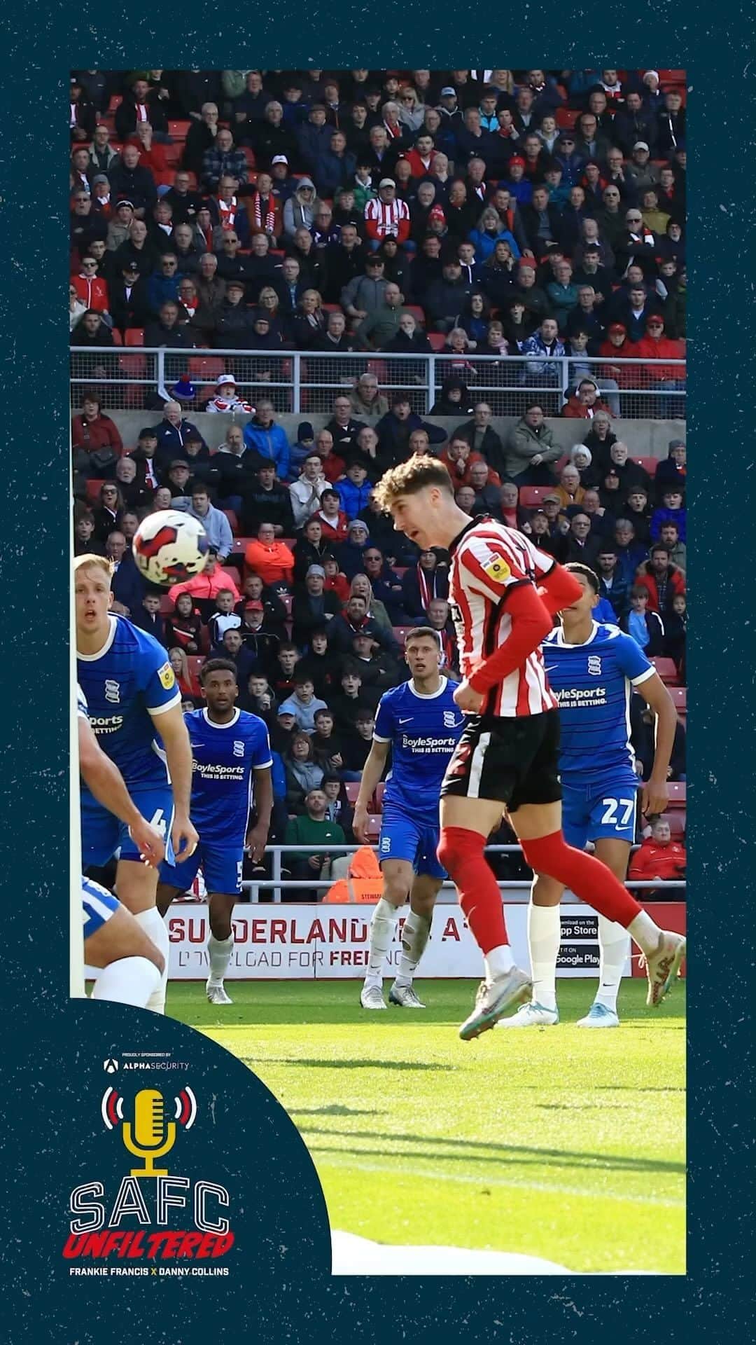 のインスタグラム：「#SAFCUnfiltered with Trai Hume! 👊  Listen now via your preferred platform… 📻  #SAFC #Reels」