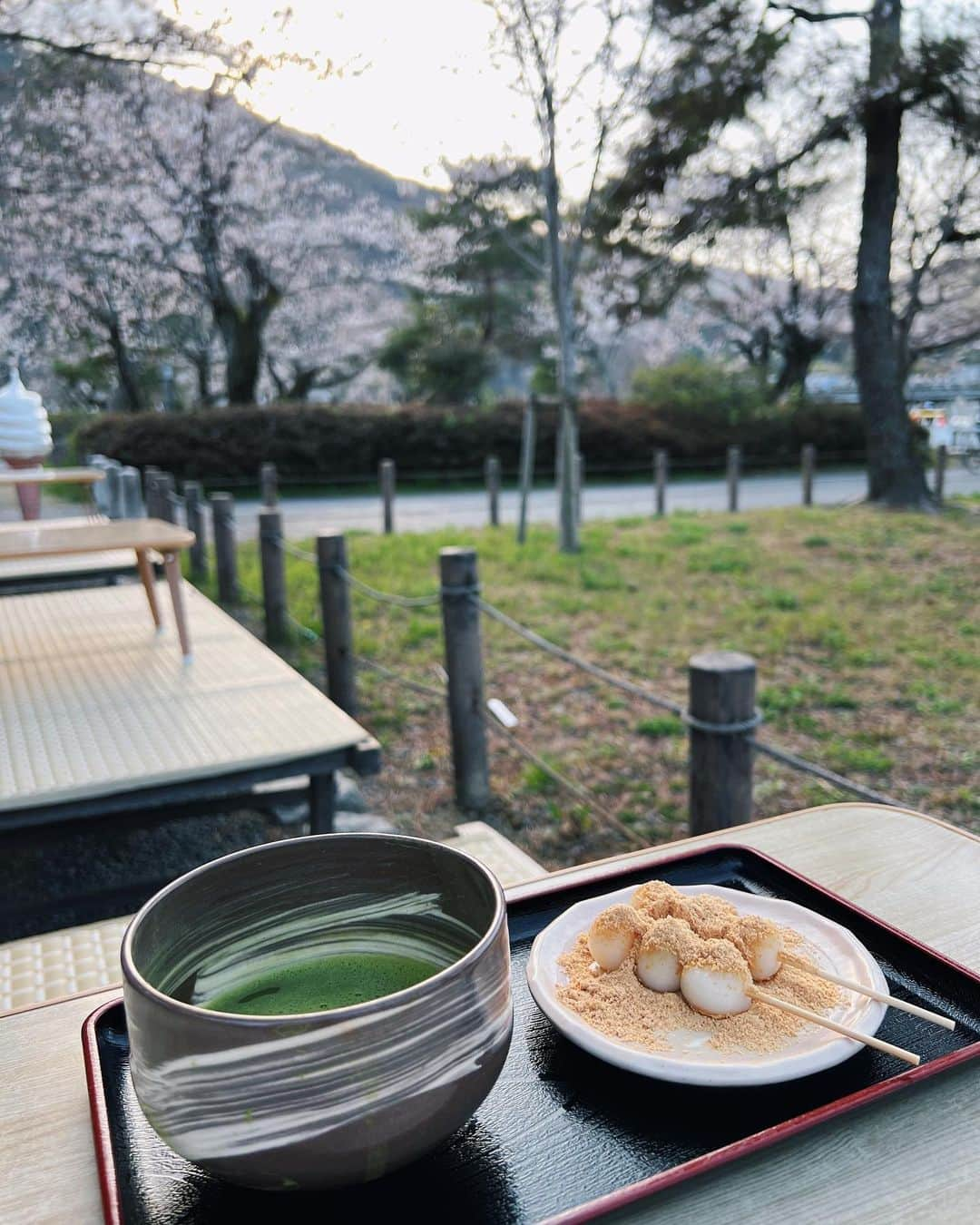 安田愛音さんのインスタグラム写真 - (安田愛音Instagram)「. ちょうど1ヶ月くらい前に 京都一人旅した時の🌸  その日に行こうと決めて 弾丸で行って来た☺️  人力車のお兄さんの案内のおかげで 雨の中観光できて大満足！ 写真撮ってくれた🤣  紅葉の時期にも行きたくなった🍁  #人力車#一人旅 #京都旅行#嵐山観光 #京都観光#南禅寺」4月26日 19時27分 - ainee.y