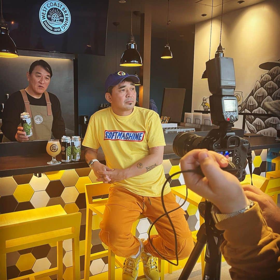 電気グルーヴのインスタグラム：「shooting」