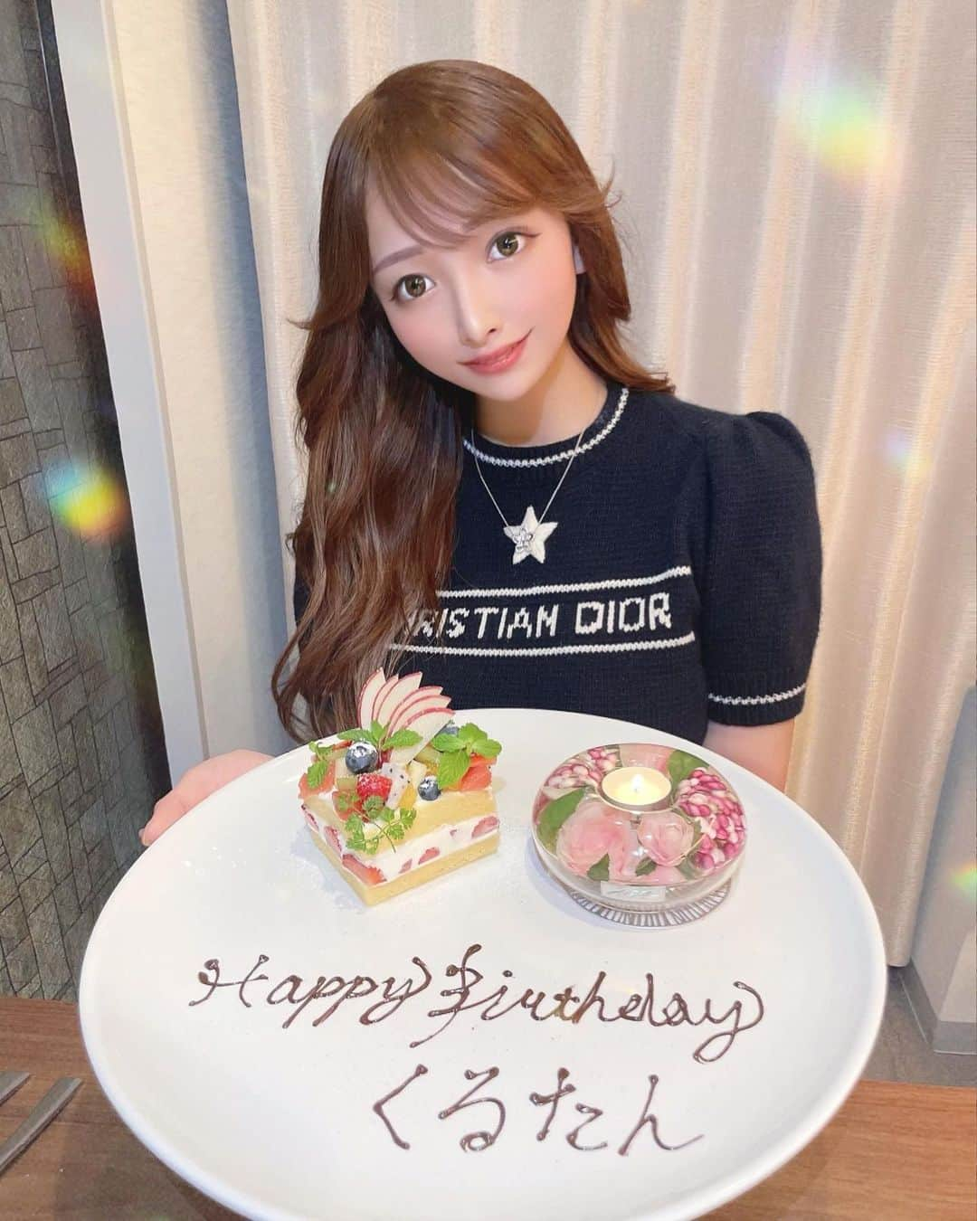 藤咲くるみのインスタグラム：「たくさんお祝いしてもらえてすごく嬉しかった🥹🩵 お誕生日投稿もこれで最後かな🤔」