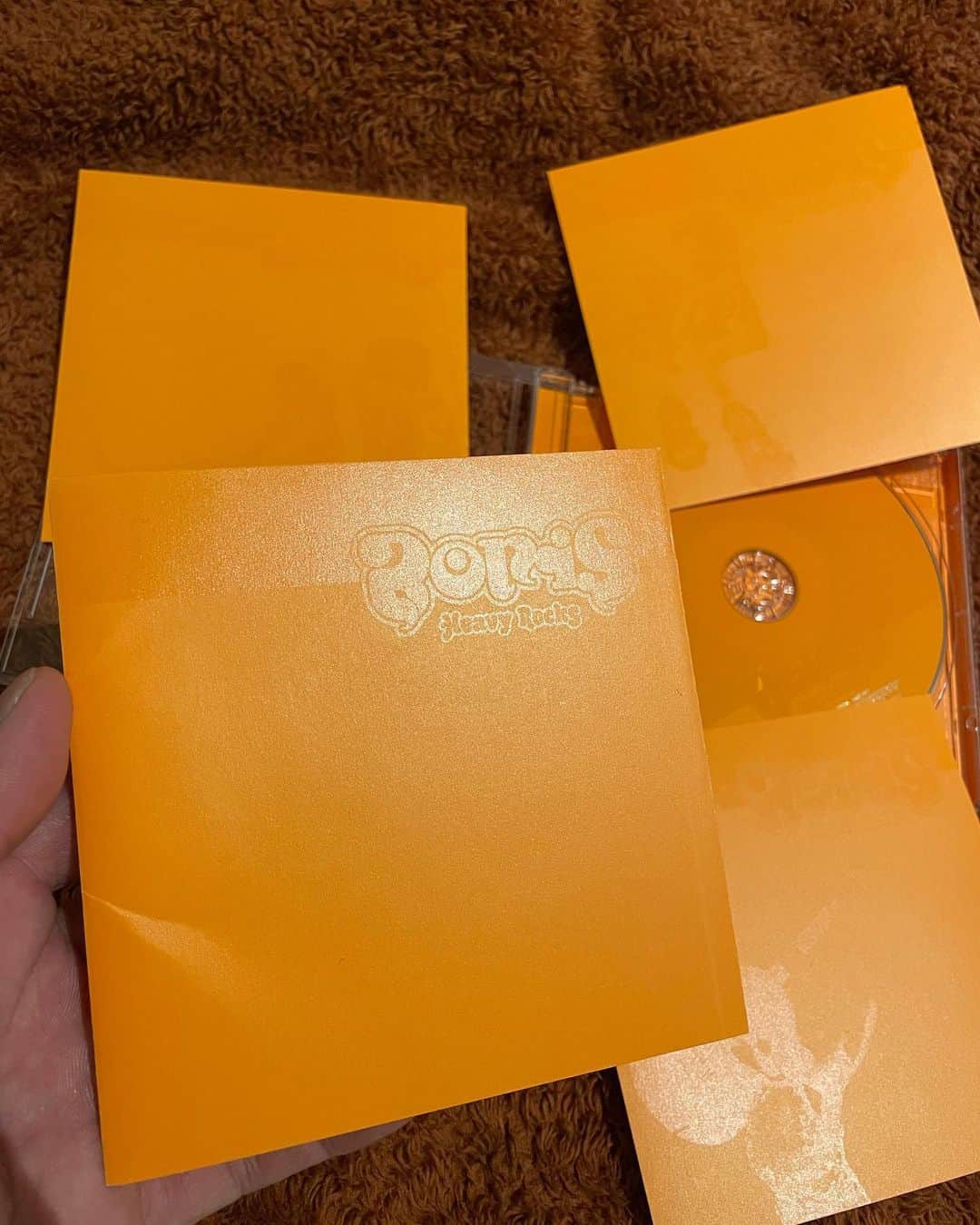 BORISさんのインスタグラム写真 - (BORISInstagram)「Today is the day when “Heavy Rocks (Orange)” was released in 2002.  And from 3 days later, the European tour with the latest "Heavy Rocks (2022)" as the main set list will start.  Special guest with @pupilslicer & @asunojokei」4月26日 19時55分 - borisdronevil