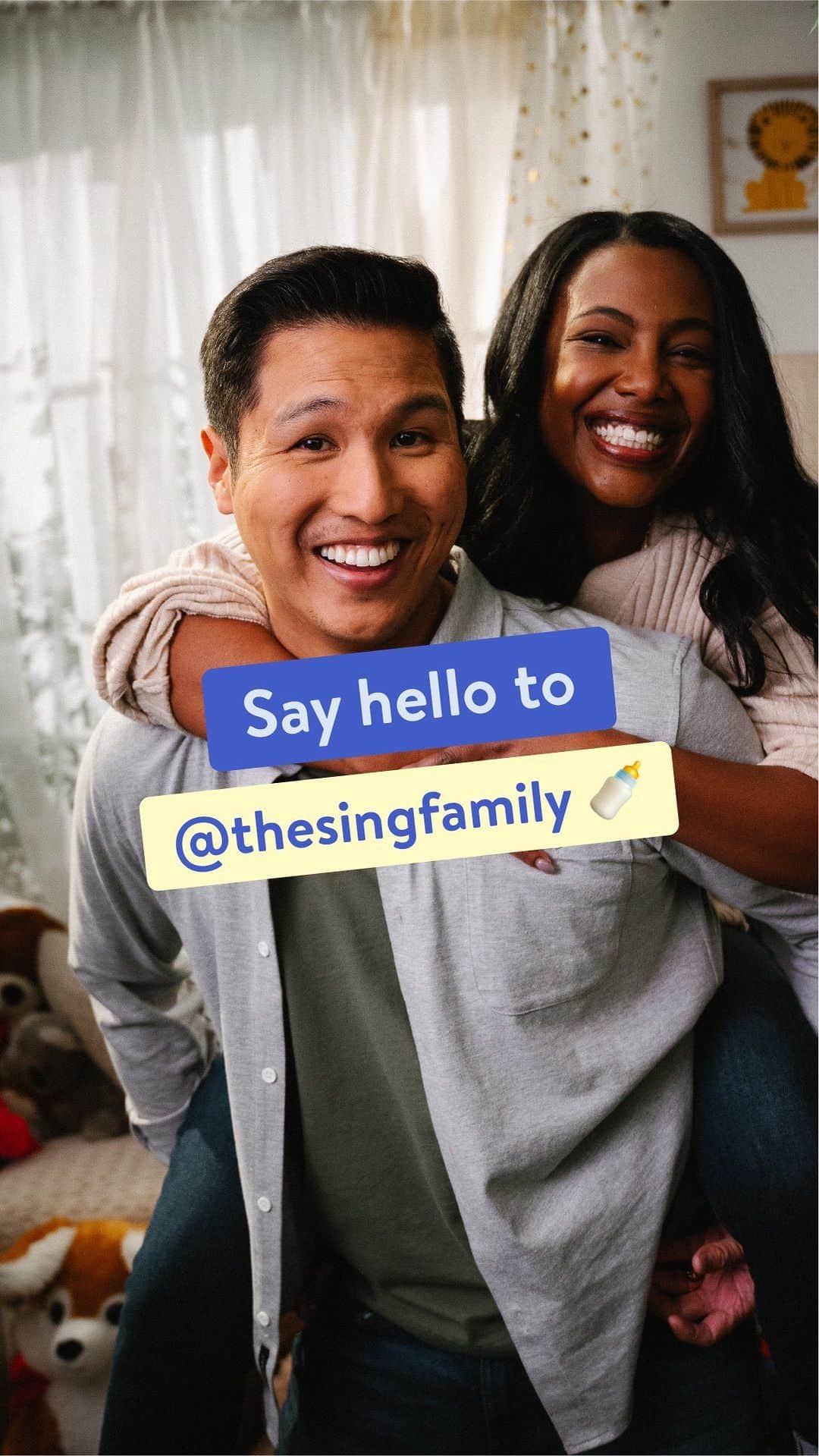 Wal-Mart Stores, Incのインスタグラム：「ICYMI, we’ve been featuring @thesingfamily’s 💯 parenting tips on our IG all spring long! Let’s take a moment & get to know the self-proclaimed diaper king & petty queen. 🍼 ️😅 #ParentingTips #StayatHomeDad」