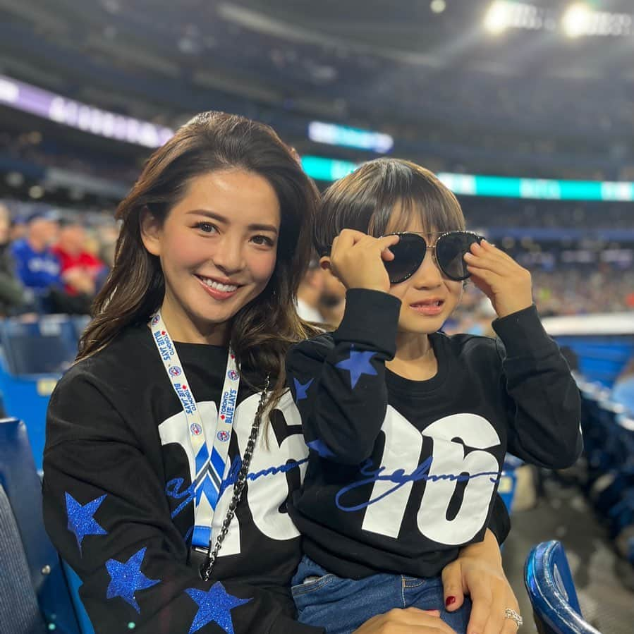 深津瑠美さんのインスタグラム写真 - (深津瑠美Instagram)「16💙 #bluejays #kikuchi #16」4月27日 5時46分 - _rumi.kikuchi_