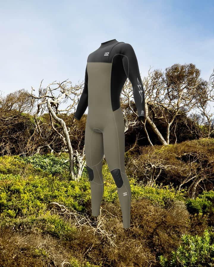 ビラボンのインスタグラム：「Inspiration is natural. 🌱  @ryancallinan’s inspiration: “Green landscapes and the wilderness around Bells.”  Natural rubber is now available on our Custom Wetsuit platform – design the most sustainable wetsuit we make, your way. Tap into our link in bio to get started, featuring Yulex Pure natural rubber sourced from FSC-certified plantations.  #BillabongCustom #BillabongWetsuits」