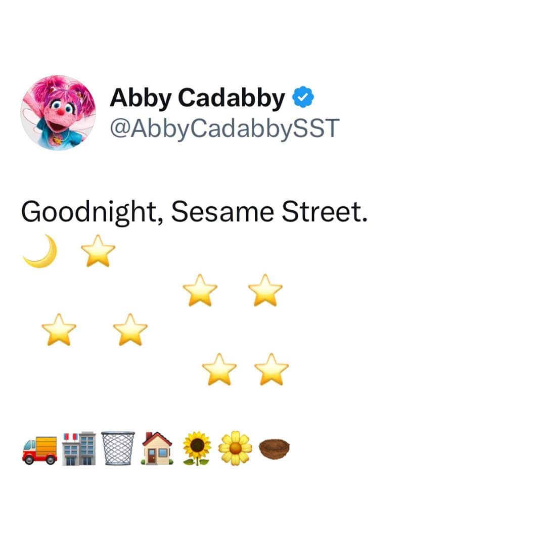 セサミストリートさんのインスタグラム写真 - (セサミストリートInstagram)「Sweet dreams from Sesame Street! 😴❤️」4月27日 6時00分 - sesamestreet