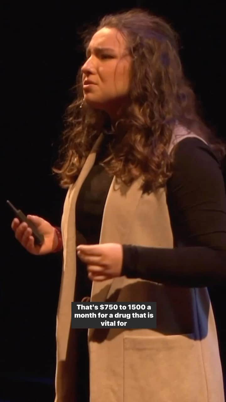TED Talksのインスタグラム：「Why is the price of insulin a danger to diabetics? In the US, the cost of medicine is outrageously high — and deadly to those who can’t live without it. In her TEDx Talk, diabetes advocate Brooke Bennett (@bbennett02) shares how millions of people are struggling to survive, even though this life-saving drug was intended to be affordable and easily available for anyone who needs it. “We worry enough about keeping ourselves alive,” Bennett says. “We shouldn’t have to worry about whether or not we can afford our insulin.” Want to learn more? Head to the 🔗 in @TED’s bio to watch the full talk.」