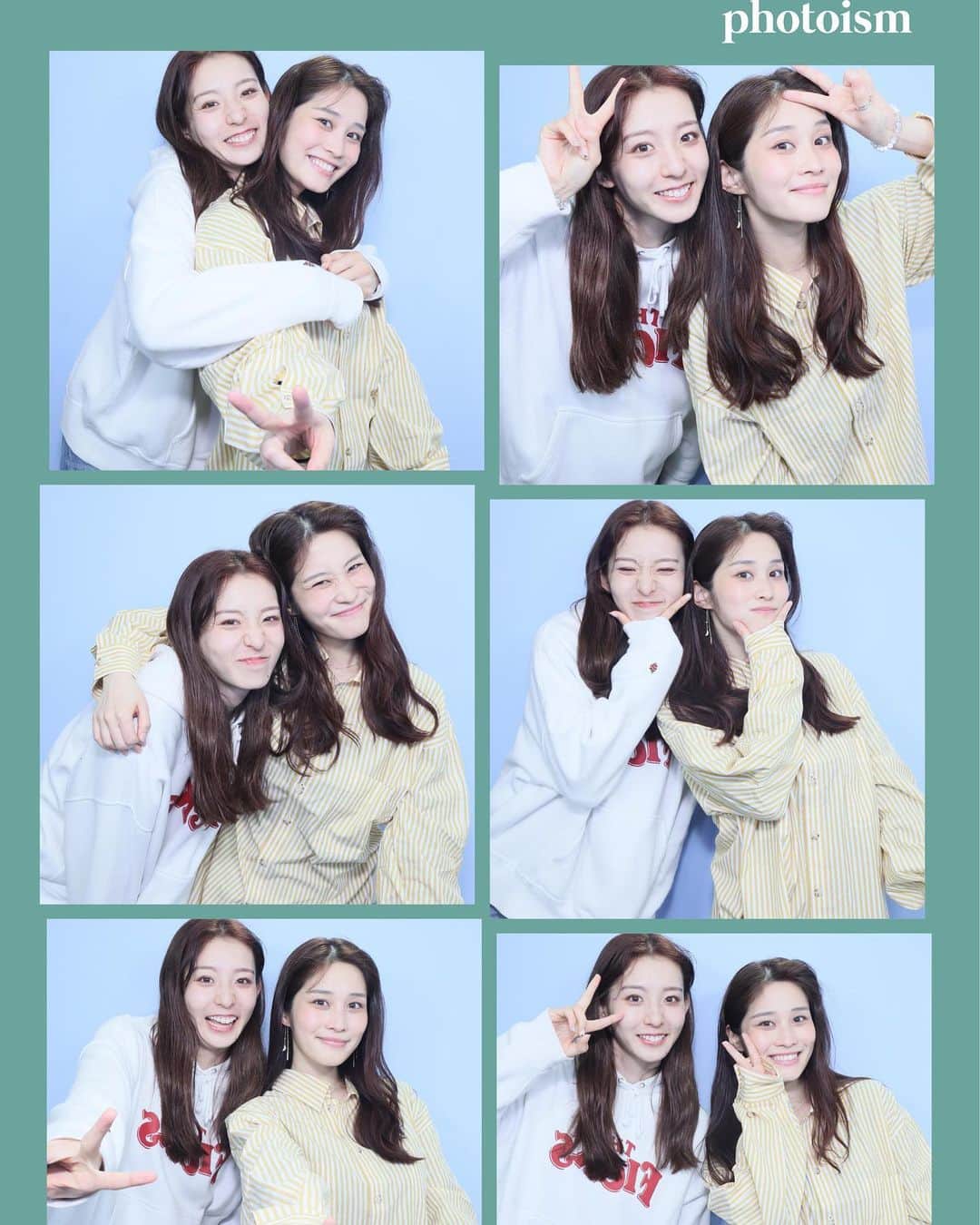 宮原華音さんのインスタグラム写真 - (宮原華音Instagram)「そして韓国プリクラとやらを 凛さんと📸  ナチュラルに綺麗にしてくれるし 小物たくさんあって めちゃくちゃ楽しかった😂  お気に入りすぎてフレーム買ってきて 飾る予定🙈💛  @photoismjp #セルプリ #韓国プリ #Photoism #渋谷プリクラ #セルフ写真館」4月26日 21時54分 - miyahara_kanon