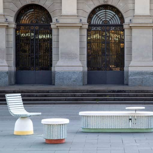 Design Milkさんのインスタグラム写真 - (Design MilkInstagram)「In response to Milan Design Week’s challenge of using urban elements of iconic and sustainable design, @land_landscape and @theitalianlab worked together to launch a street furniture collection, Il Salotto Milanese. The collection includes a bench, a waste basket, and two seats – all inviting you to take a moment to rest, have a conversation, or simply enjoy a beautiful day! ☀️ \\\ See more at our link in bio! 🔗  #milandesignweek #streetfurniture #outdoorfurniture #outdoorseating #outdoorfurnishings #furniturecollection #furnituredesign #seatingdesign」4月26日 22時17分 - designmilk