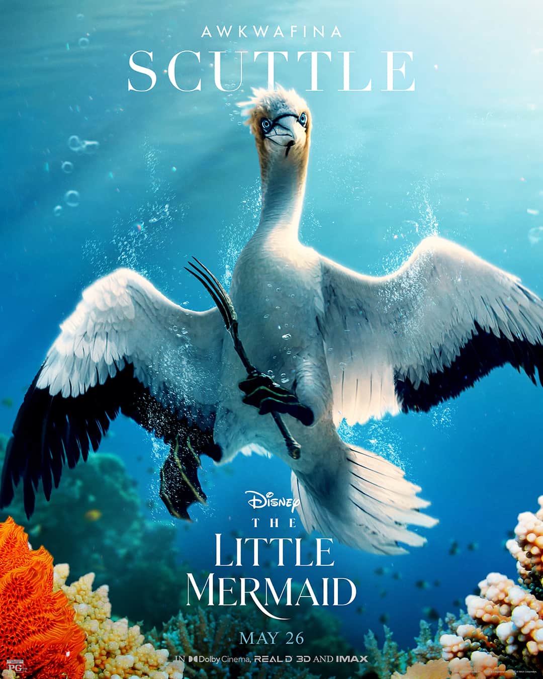 Disneyさんのインスタグラム写真 - (DisneyInstagram)「Dive into these new posters of Ariel, Ursula, King Triton, Prince Eric, Sebastian, Scuttle, and Flounder from Disney's #TheLittleMermaid. 🌊💙✨」4月27日 0時00分 - disney