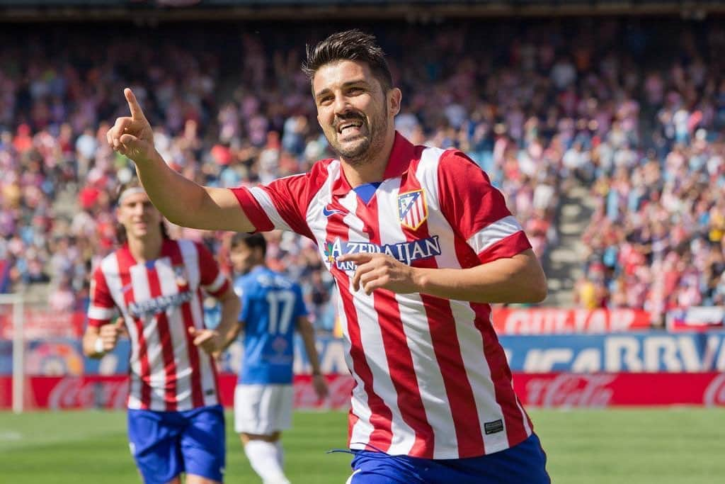 ダビド・ビジャのインスタグラム：「Un orgullo haber formado parte de tu historia en una temporada muy especial. ¡Feliz 1️⃣2️⃣0️⃣ cumpleaños, @atleticodemadrid ! 👏   #120AñosDeAtleti」