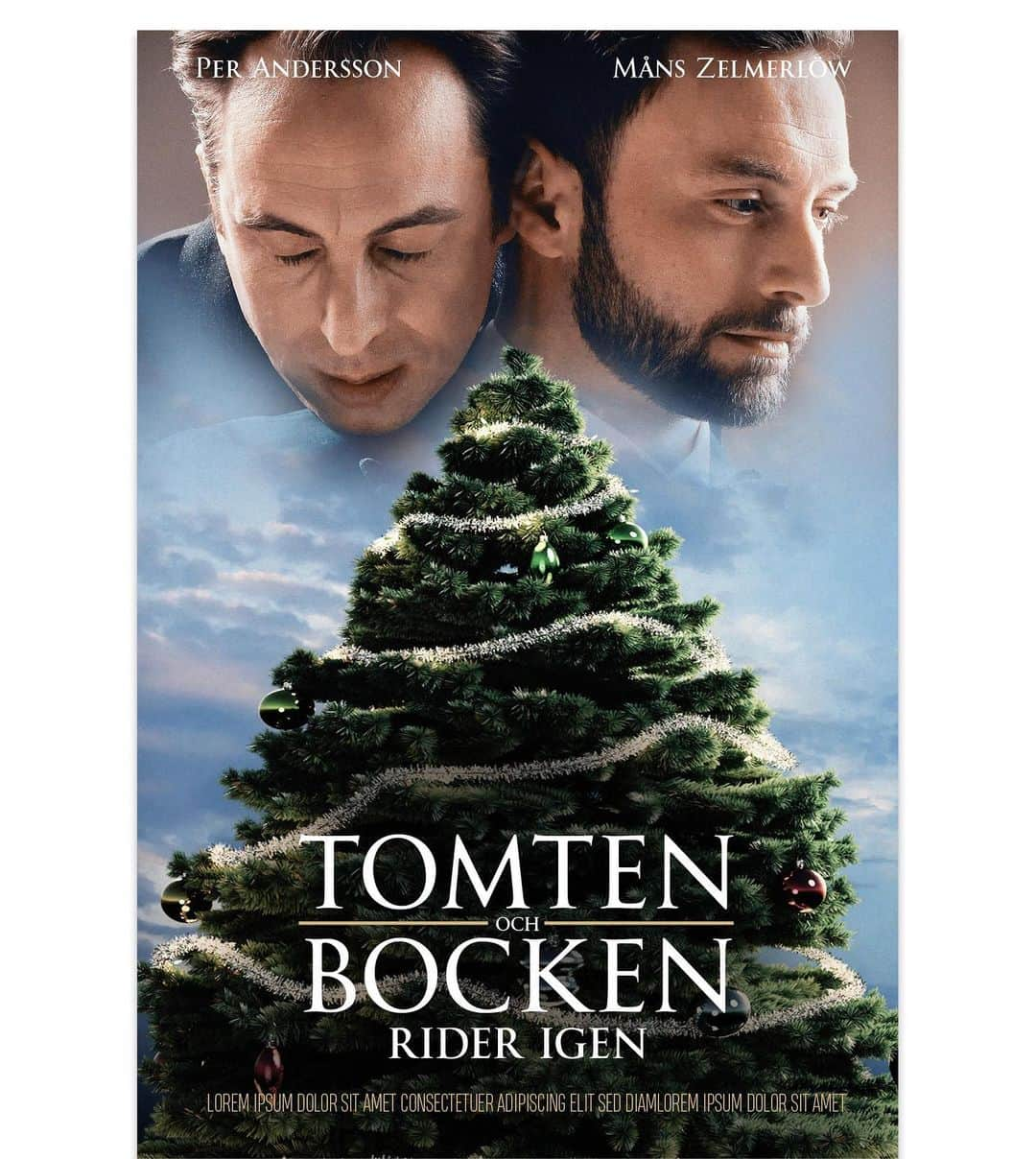 モンス・セルメルローのインスタグラム：「Tickets are out NOW!! Tomten & Bocken Rider Igen! See you this Christmas! @peranderssonthereal @edwardafsillen @unitedstagesverige @prandbeyond @2entertain」