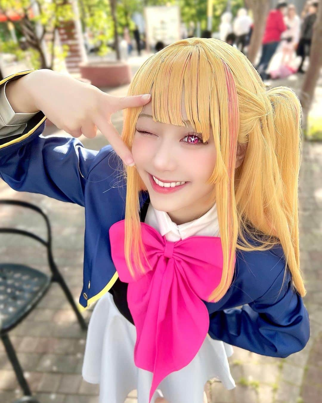 山崎玲奈さんのインスタグラム写真 - (山崎玲奈Instagram)「推しの子/星野ルビー♡  ・  ・  #oshinoko#oshinokocosplay#oshinokoanime#推しの子#推しの子コスプレ#コスプレ#cosplay#星野ルビー#星野ルビーコスプレ#hoshinoruby#アニメ好き#アニメオタク#アイドル」4月27日 0時08分 - yamazaki_reina