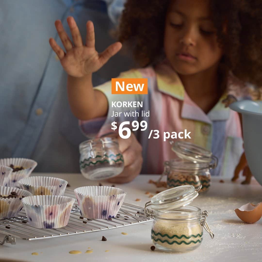 IKEA USAのインスタグラム：「On birthdays, baking’s just part of the fun. The best part’s sampling and sharing your delicious treats. From baking to serving and eating, find everything you need to sweeten up all your birthday parties and spring celebrations at link in bio.」