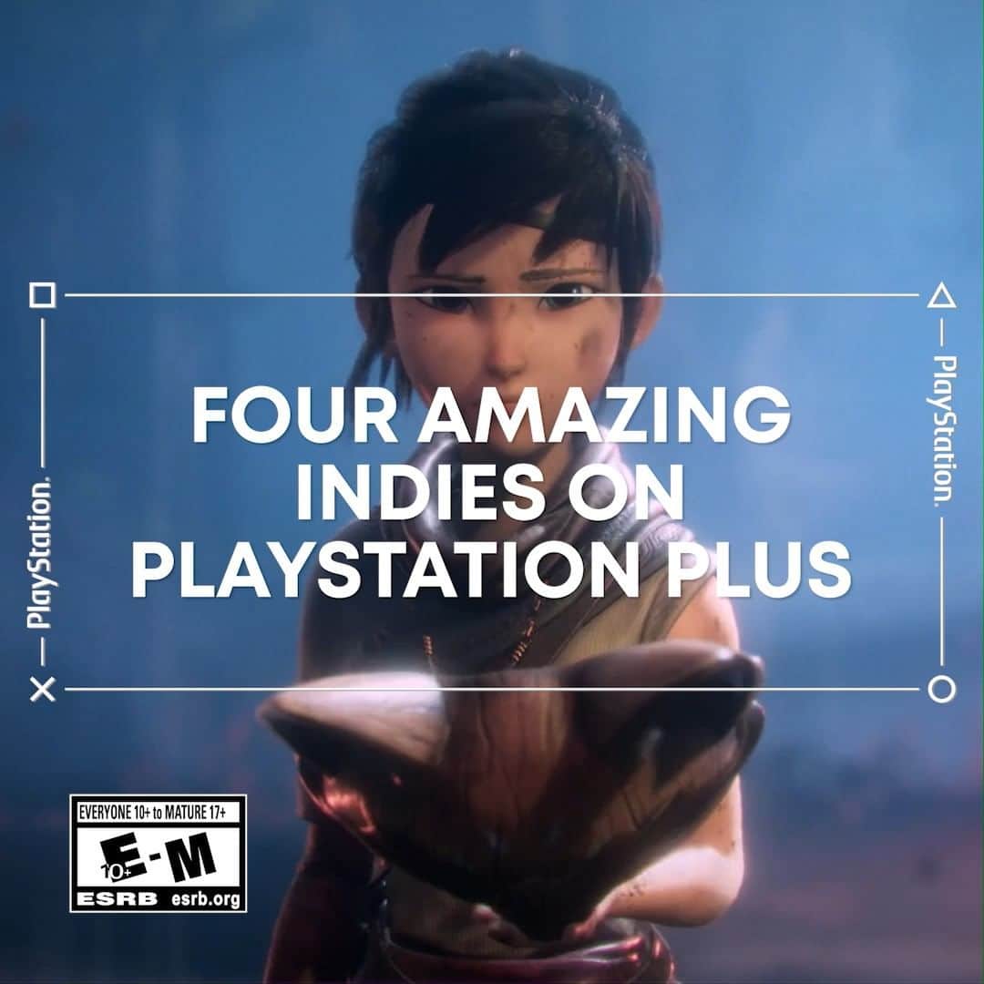 PlayStationのインスタグラム：「Thought-provoking puzzler Humanity joins a captivating lineup of indies available on PlayStation Plus.   Find out more about it, Meet Your Maker, Tchia and Kena: Bridge of Spirits from their creators on PlayStation Blog.」