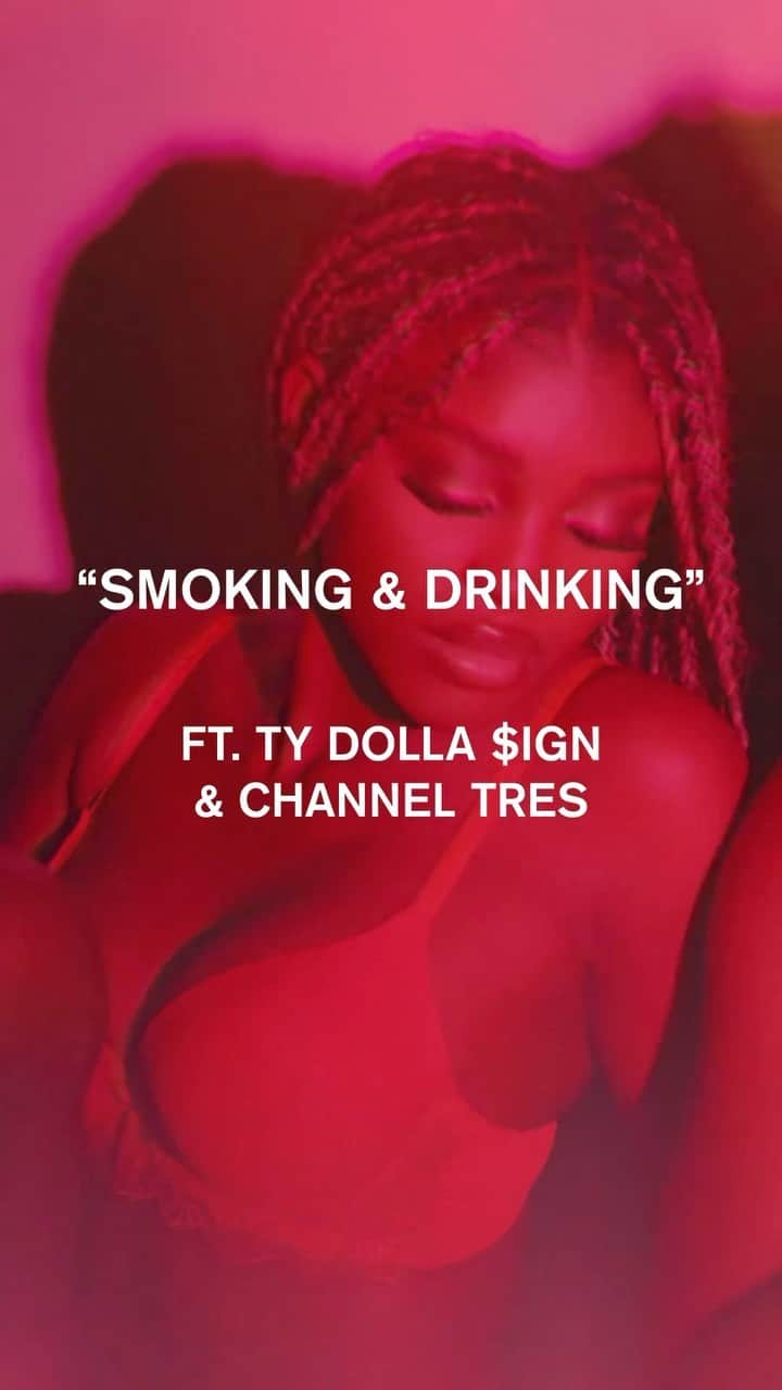 メジャー・レーザーのインスタグラム：「Video for “Smoking & Drinking” feat. @tydollasign & @channeltres is out now 🔥 Link in our bio 🔗」