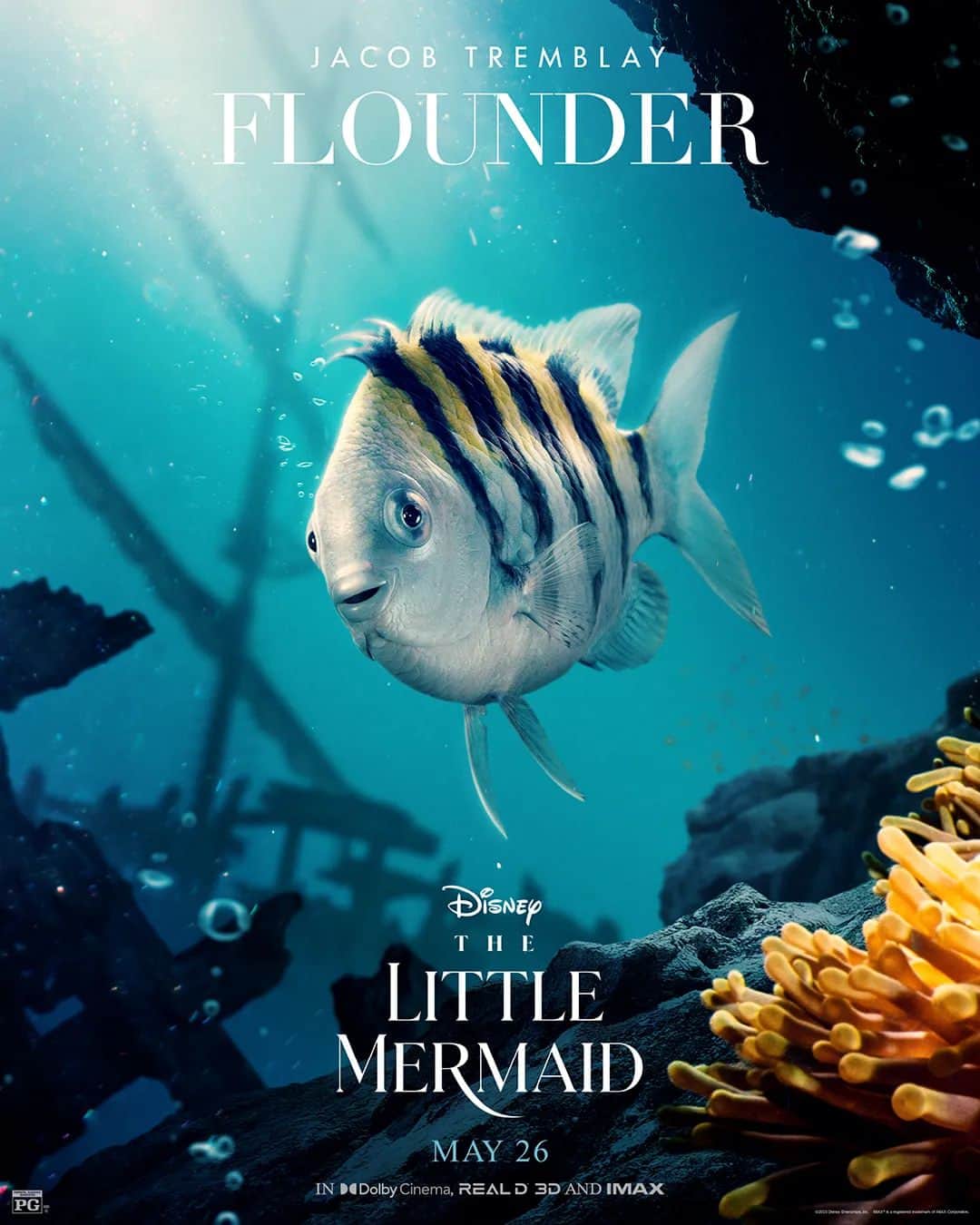 ジェイコブ・トレンブレイさんのインスタグラム写真 - (ジェイコブ・トレンブレイInstagram)「Woah! 🐠 #Flounder #TheLittleMermaid」4月27日 1時52分 - jacobtremblay