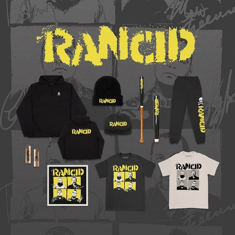 Rancidのインスタグラム：「Tomorrow Never Comes Capsule. Available now in our link in bio. ☠️」