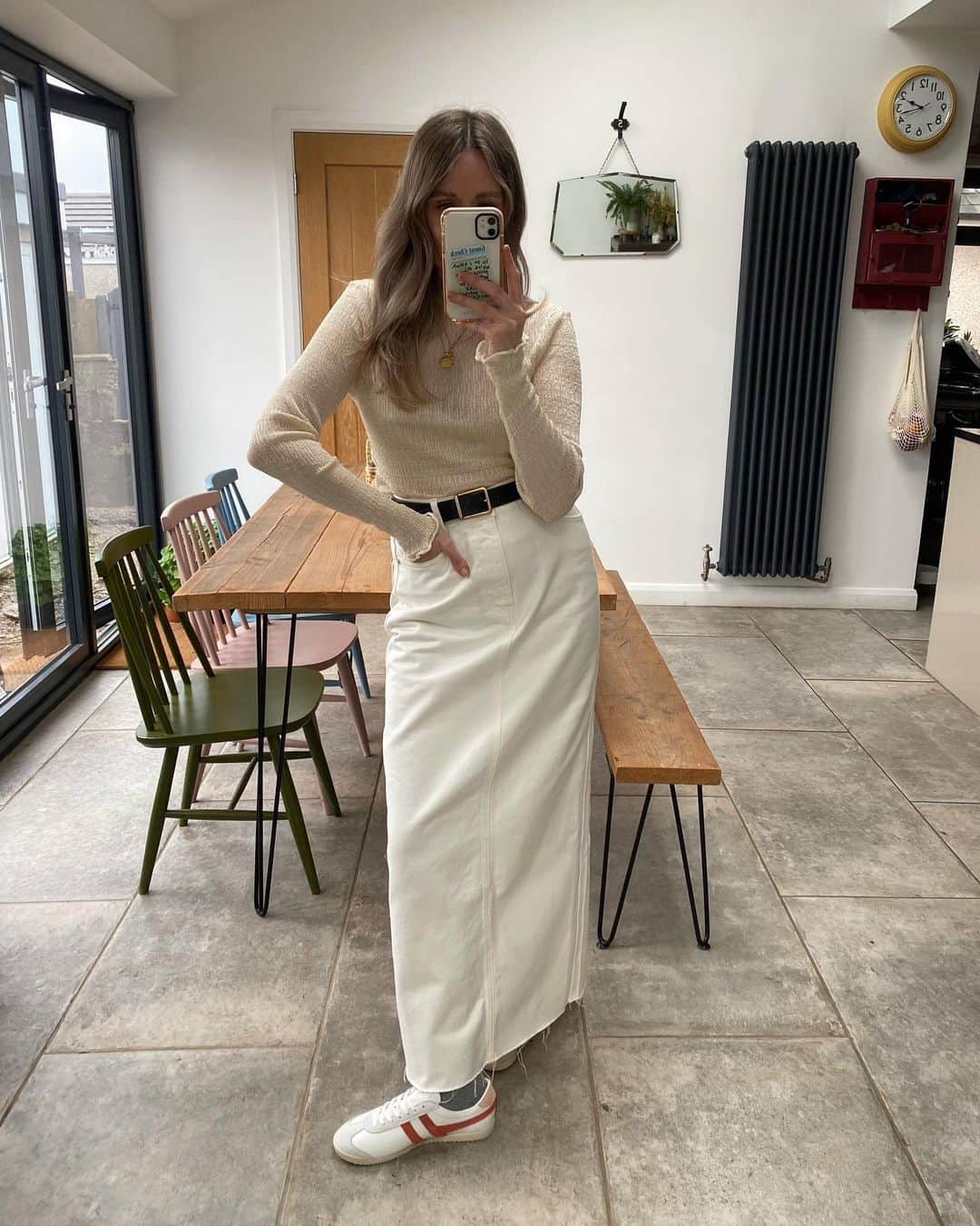 のインスタグラム：「Comfort is key 👟🔑⁠ ⁠ @maimy_pea styling our must-have sneaker 'Bullet Pure'⁠ ⁠ Shop now at Gola.co.uk⁠ 🔎 style: Bullet pure」