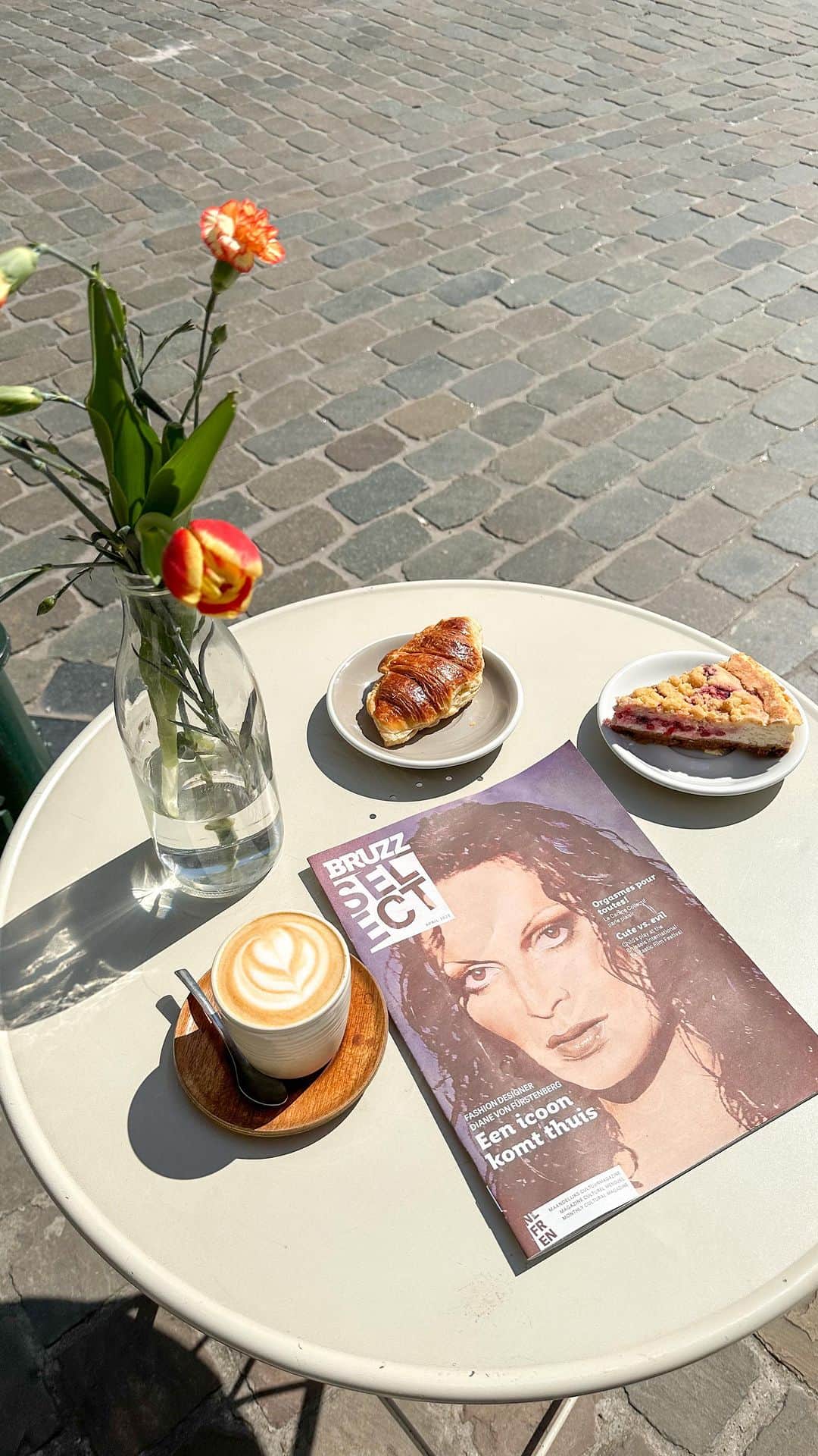 ダイアン フォン ファステンバーグのインスタグラム：「READ ALL ABOUT IT: #DVF takes Brussels.」