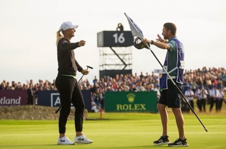 のインスタグラム：「Good things come to an end… very sad to see @paulhcormack leave my side to test his wings on the PGA Tour. But Im happy for him to get the opportunity to shine bright inside the ropes on the mens tour.  Im forever grateful for the journey we have had together for the last 4 plus years, sharing laughs, tears, ups and down together. Your support and friendship has ment the world to me and I will continue to follow and support your journey. Someone will be very lucky to have you Paul and I will really miss you! 🫶🏻💙   Been a very rough time lately but hope to be back playing next week at the International Crown.. hopefully not carrying my own bag. 💙」