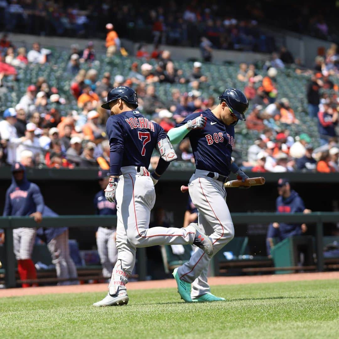 ボストン・レッドソックスさんのインスタグラム写真 - (ボストン・レッドソックスInstagram)「No. 4️⃣ for Masa」4月27日 2時45分 - redsox