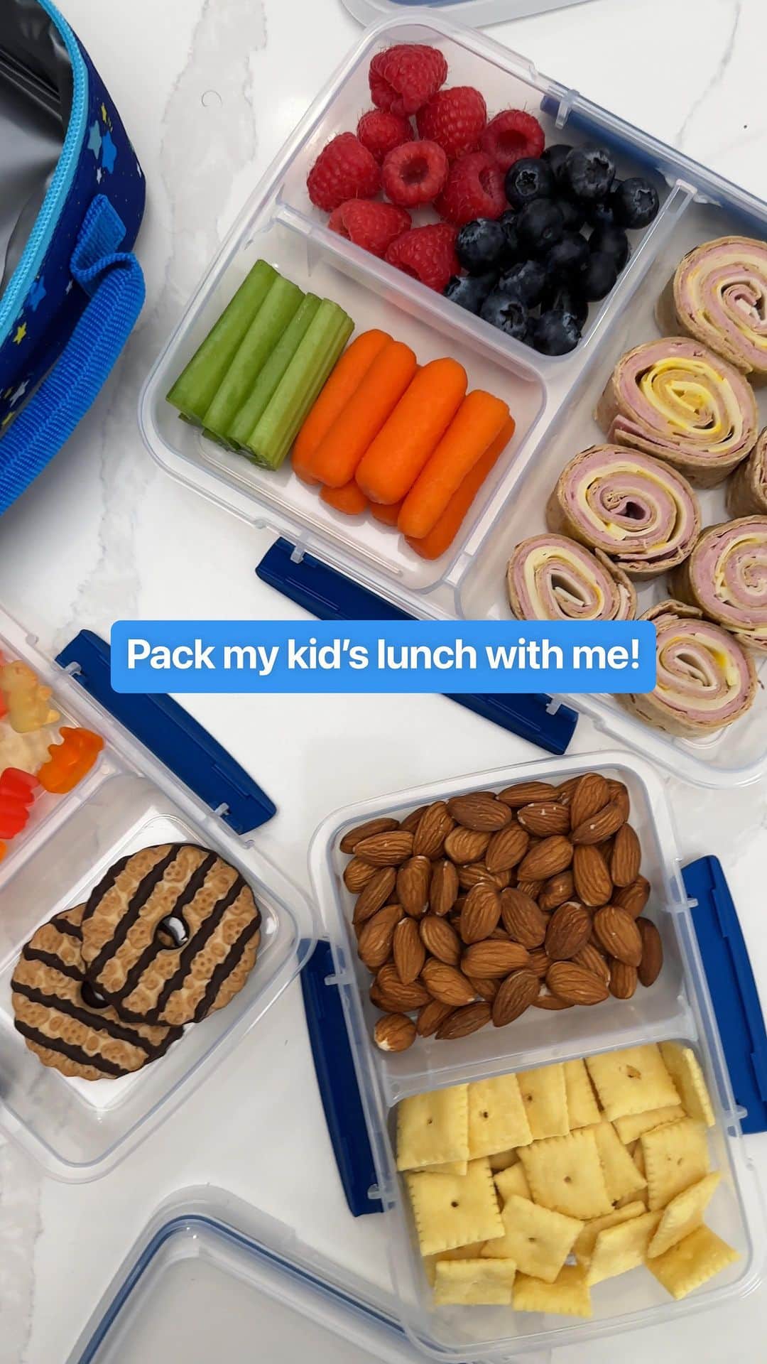 Wal-Mart Stores, Incのインスタグラム：「Yummy, healthy bento idea! #KidsLunchIdeas #SchoolLunch #BentoBox」