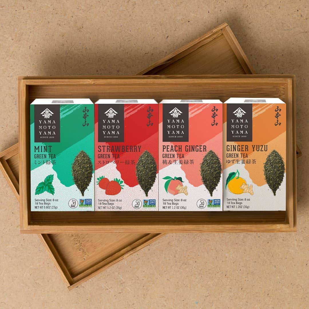 YAMAMOTOYAMA Foundedさんのインスタグラム写真 - (YAMAMOTOYAMA FoundedInstagram)「Spring is the perfect time to have a drink with a refreshing flavor. For this reason, we have a NEW COLLECTION!⁠ ⁠ Today, we want to present our Flavored Tea Collection, which blends our proprietary Sencha Green Tea blend with enticing natural flavors without compromising on the health benefits. ⁠ 🫖 Green Tea with Peach & Ginger⁠ 🫖 Green Tea with Mint⁠ 🫖 Green Tea with Strawberry⁠ 🫖 Green Tea with Ginger Yuzu⁠ ⁠ Click on our link in bio to shop your favorite!⁠ ⁠ #yamamotoyama #japanesegreentea #greentea #matcha #tea #healthy #wellness #tealover #organic」4月27日 4時40分 - yamamotoyama_usa