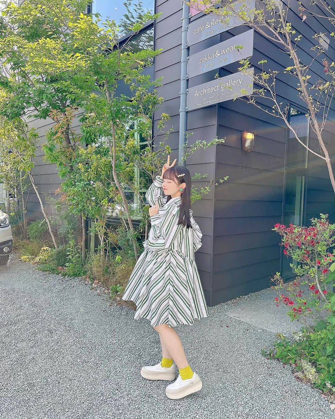 近藤沙瑛子のインスタグラム：「珍しく短いスカートだった日👒」