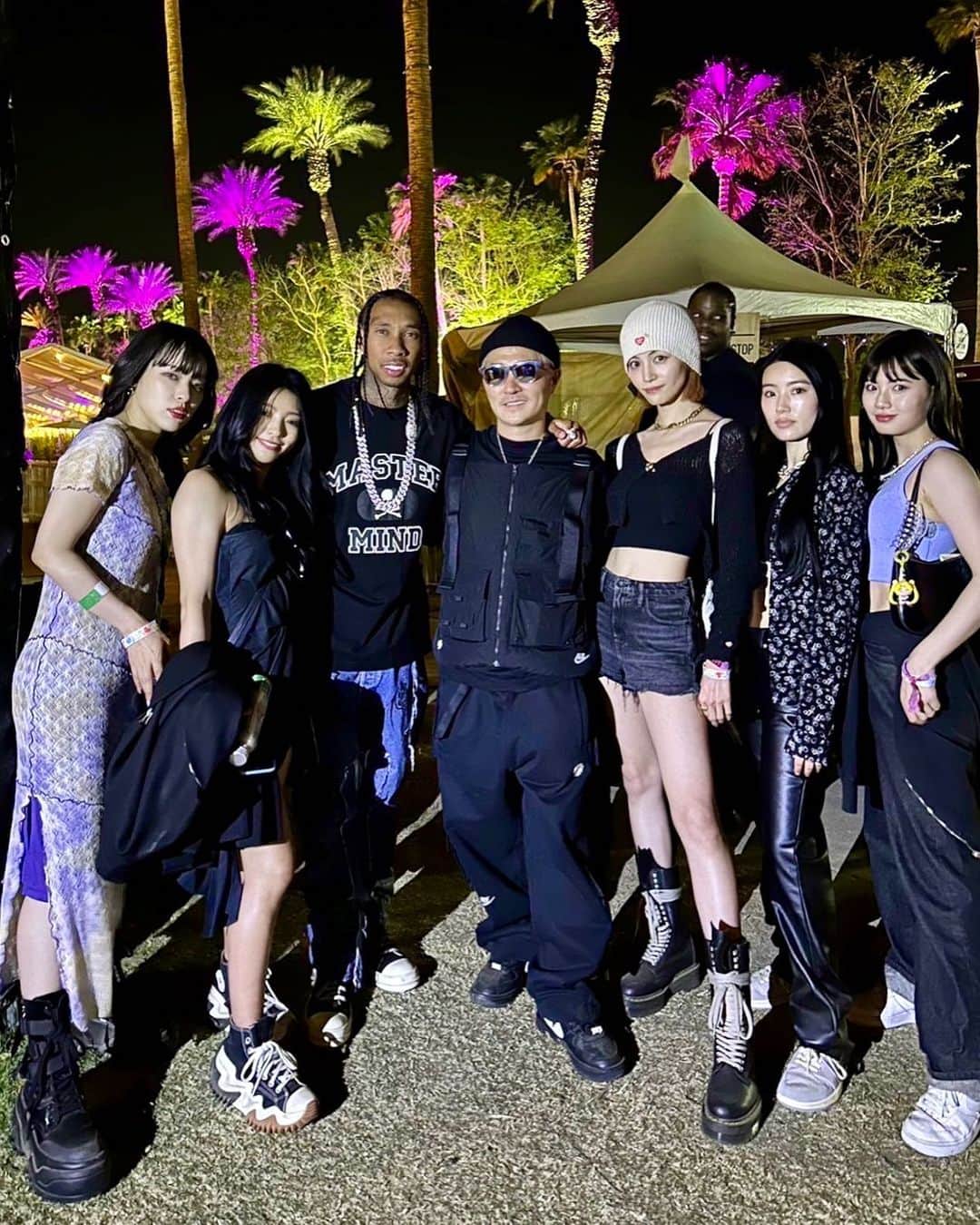 SAYAKAのインスタグラム：「@coachella  2023❤️‍🔥  @verbal_ambush  @tyga  @sg5official」