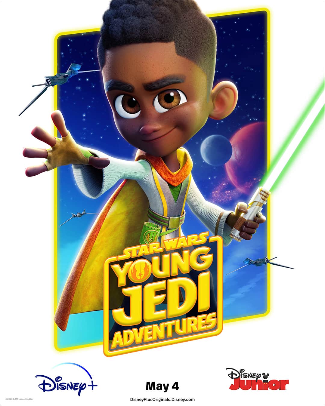 スター・ウォーズさんのインスタグラム写真 - (スター・ウォーズInstagram)「We've got the new posters for Young Jedi Adventures. Coming to Disney+ and Disney Junior May 4.」4月28日 0時00分 - starwars