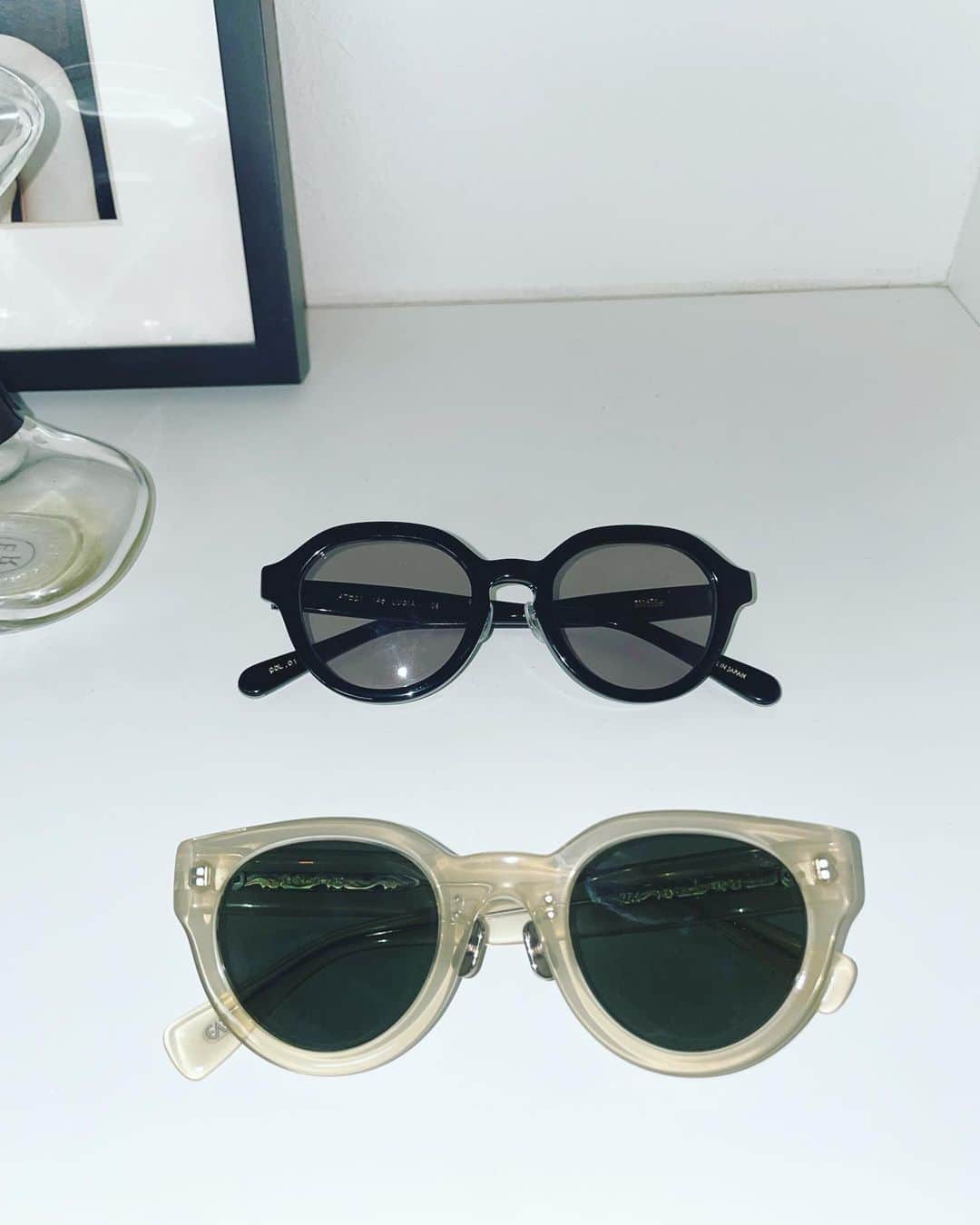 二ノ宮和佳子のインスタグラム：「New #sunglass #eyevan #mille #😎」