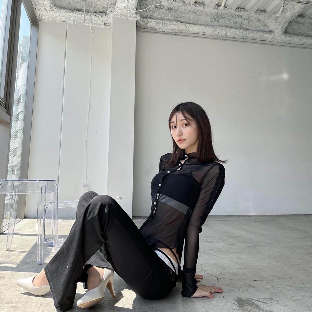 荒山みなみのインスタグラム：「ずっと着たかったトップスー❤︎」