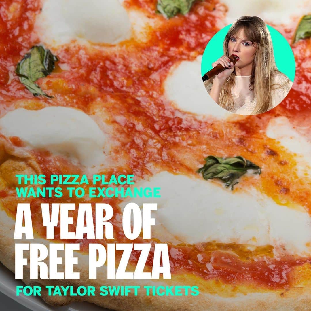 Food & Wineさんのインスタグラム写真 - (Food & WineInstagram)「Which one would you choose: a year of free pizza, or a pair of T-Swift tickets? Comment below to tell us, and read more at the link in bio! 📸: @gettyimages」4月27日 11時15分 - foodandwine